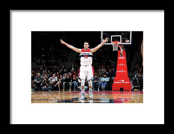 Nba Pro Basketball Framed Print featuring the photograph Jason Smith by Ned Dishman