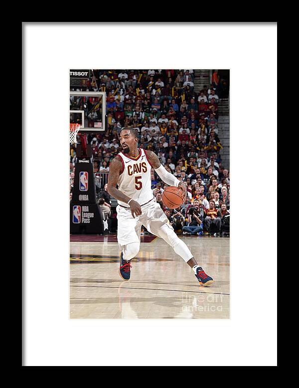 Nba Pro Basketball Framed Print featuring the photograph J.r. Smith by David Liam Kyle