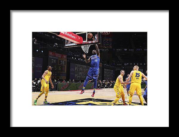 Julius Randle Framed Print featuring the photograph Julius Randle #4 by Nathaniel S. Butler