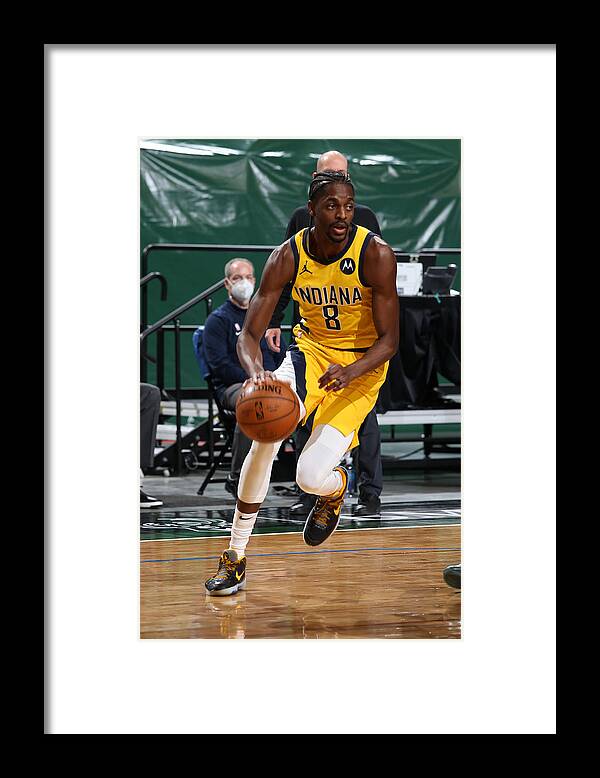 Justin Holiday Framed Print featuring the photograph Justin Holiday by Gary Dineen