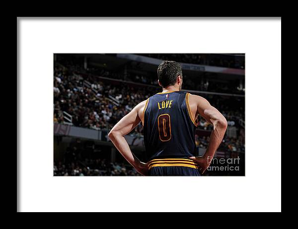 Kevin Love Framed Print featuring the photograph Kevin Love by David Liam Kyle