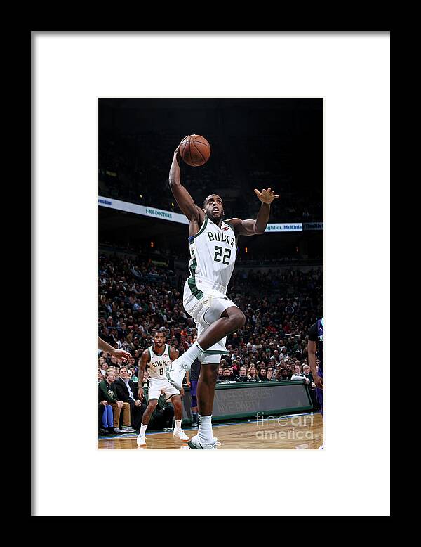 Khris Middleton Framed Print featuring the photograph Khris Middleton #4 by Gary Dineen