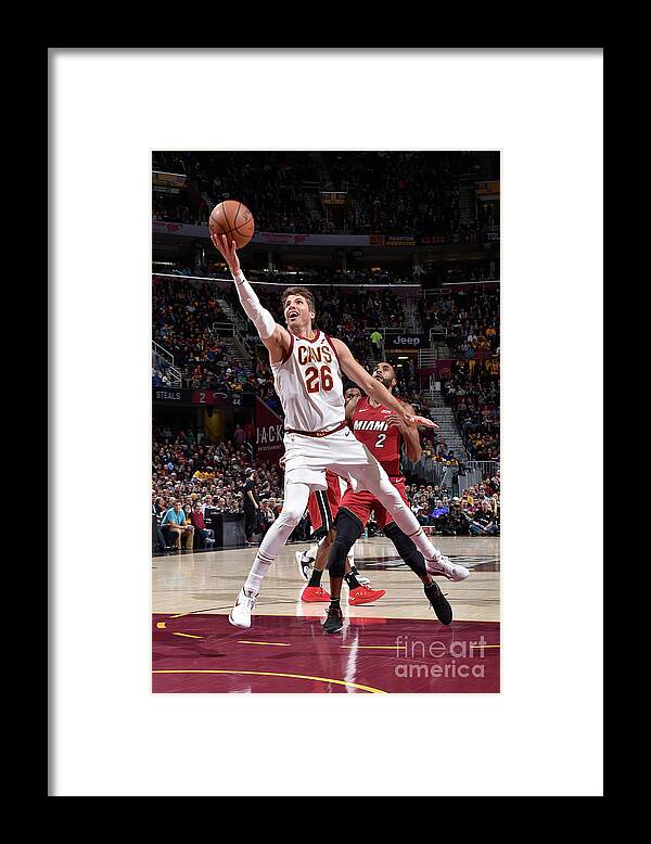Nba Pro Basketball Framed Print featuring the photograph Kyle Korver by David Liam Kyle
