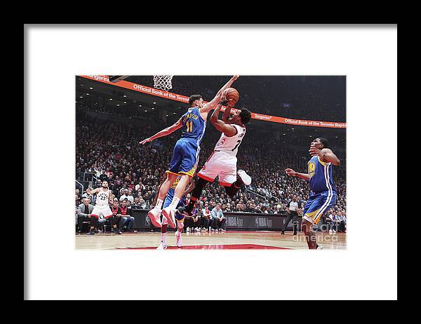 Kyle Lowry Framed Print featuring the photograph Kyle Lowry by Nathaniel S. Butler