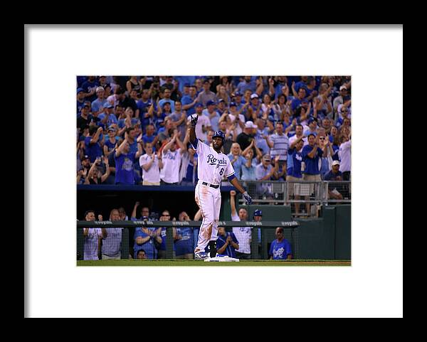 People Framed Print featuring the photograph Lorenzo Cain by Ed Zurga