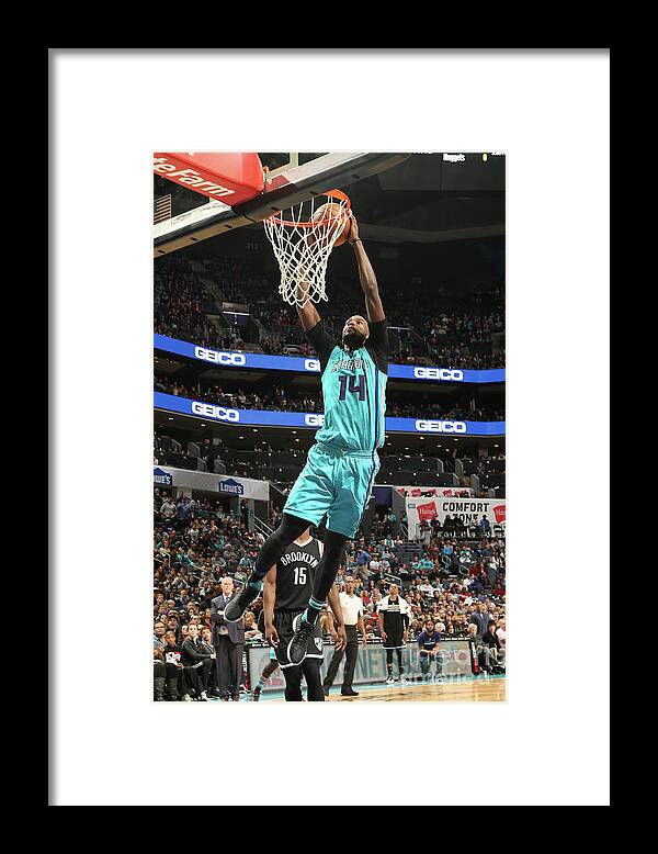 Nba Pro Basketball Framed Print featuring the photograph Michael Kidd-gilchrist by Kent Smith