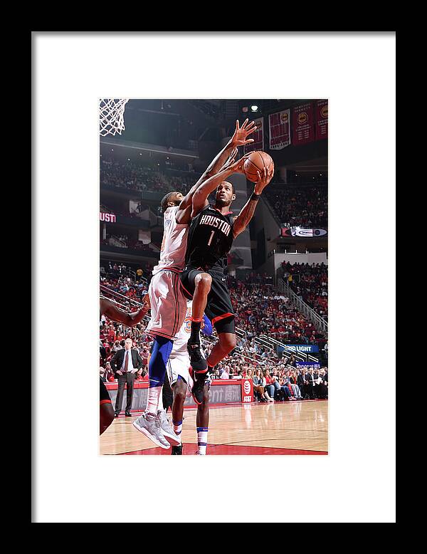Nba Pro Basketball Framed Print featuring the photograph Trevor Ariza by Bill Baptist