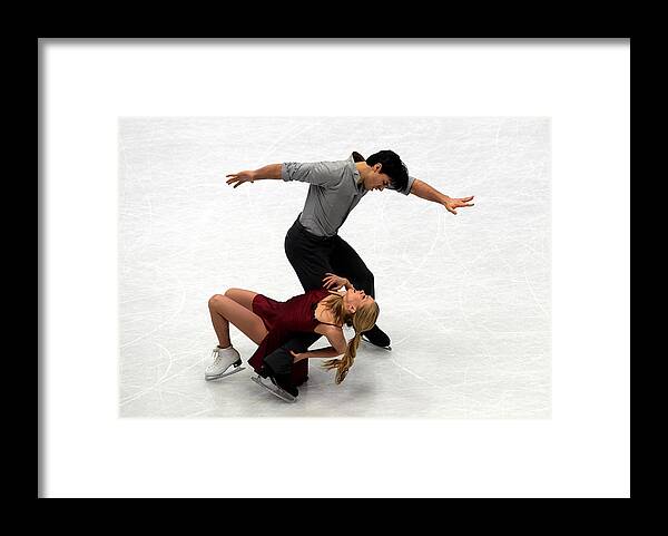 People Framed Print featuring the photograph World Figure Skating Championships in Milano #4 by Pier Marco Tacca