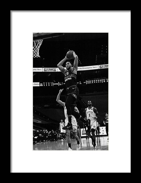 Nba Pro Basketball Framed Print featuring the photograph Ben Simmons by Jesse D. Garrabrant