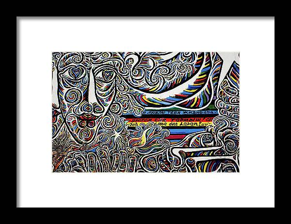 Germany Framed Print featuring the photograph Berlin Wall #42 by Robert Grac