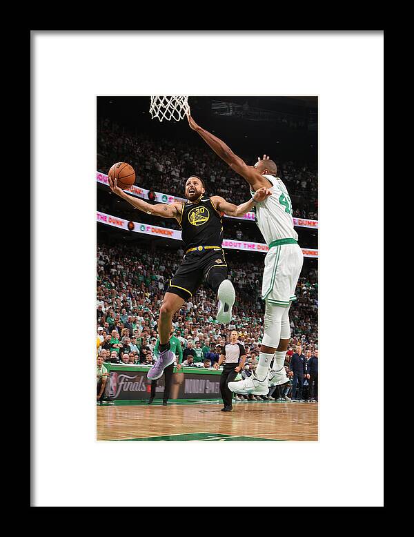 Stephen Curry Framed Print featuring the photograph Stephen Curry #42 by Nathaniel S. Butler