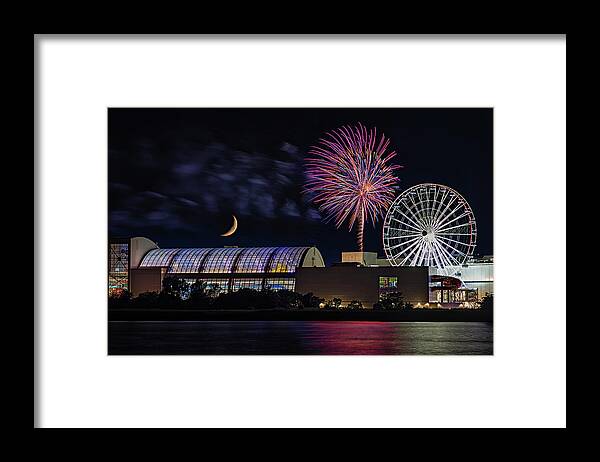 4th Of July Framed Print featuring the photograph 4th Of July Fireworks by Susan Candelario