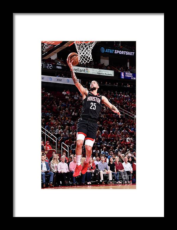 Nba Pro Basketball Framed Print featuring the photograph Austin Rivers by Bill Baptist