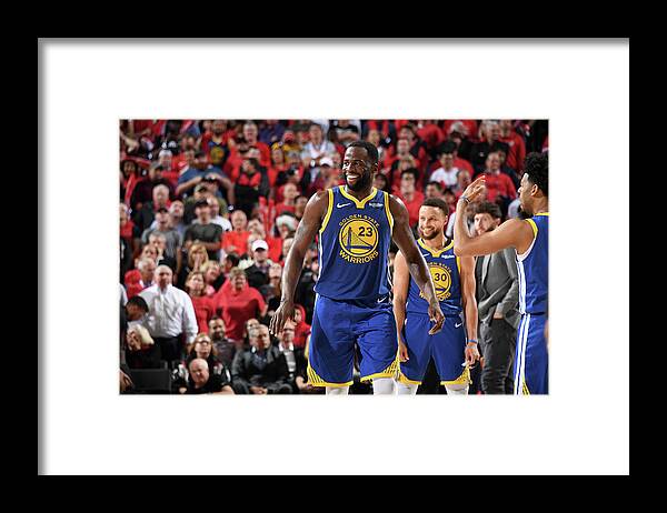Nba Pro Basketball Framed Print featuring the photograph Draymond Green by Andrew D. Bernstein