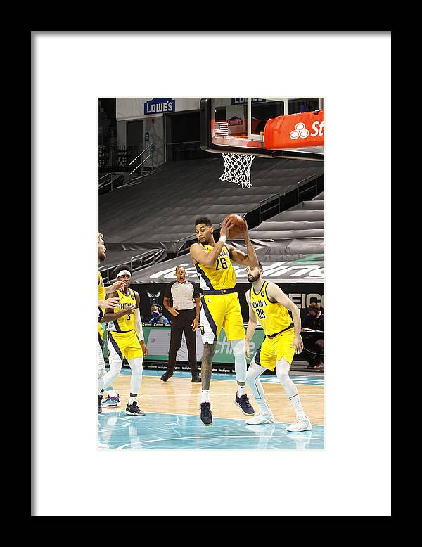 Jeremy Lamb Framed Print featuring the photograph Jeremy Lamb #5 by Kent Smith