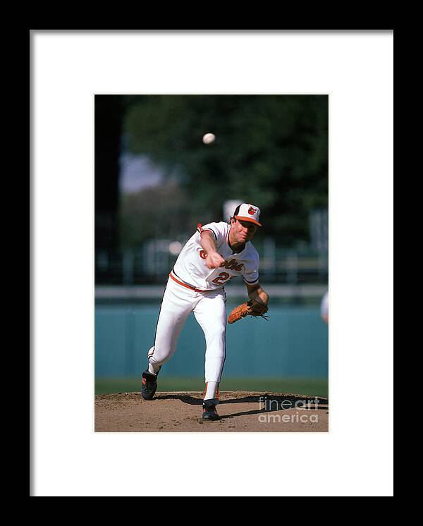 American League Baseball Framed Print featuring the photograph Jim Palmer by Rich Pilling