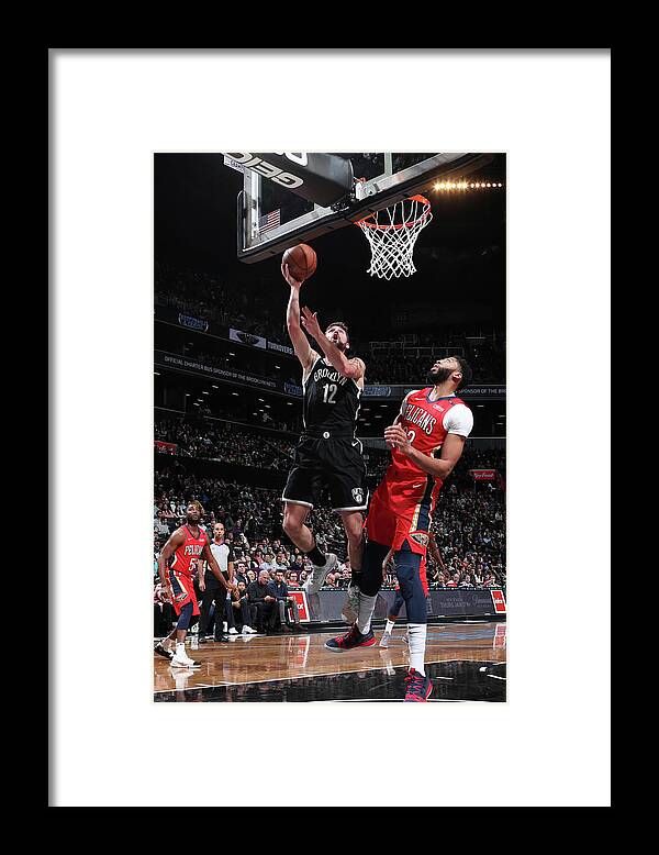 Nba Pro Basketball Framed Print featuring the photograph Joe Harris by Nathaniel S. Butler
