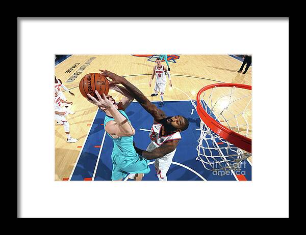 Nba Pro Basketball Framed Print featuring the photograph Kyle O'quinn by Nathaniel S. Butler