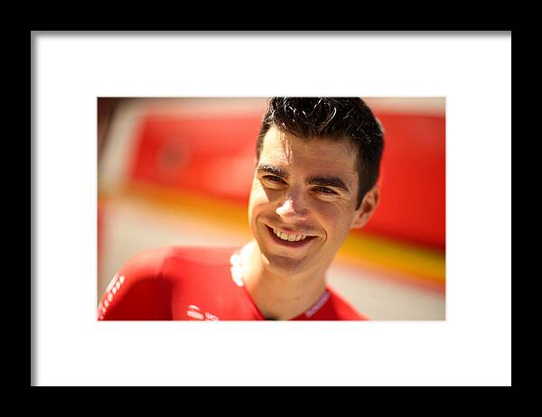 People Framed Print featuring the photograph Le Tour de France 2017 - Stage Fourteen #5 by Chris Graythen
