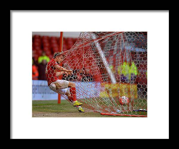 Team Sport Framed Print featuring the photograph Nottingham Forest v Queens Park Rangers - The Emirates FA Cup Third Round #5 by Tony Marshall