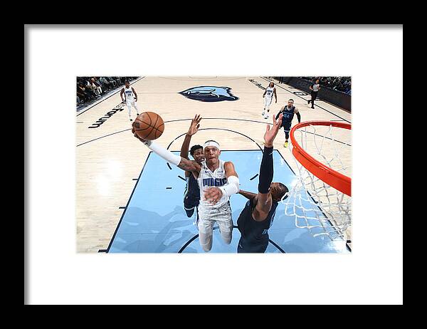Paolo Banchero Framed Print featuring the photograph Orlando Magic v Memphis Grizzlies by Joe Murphy