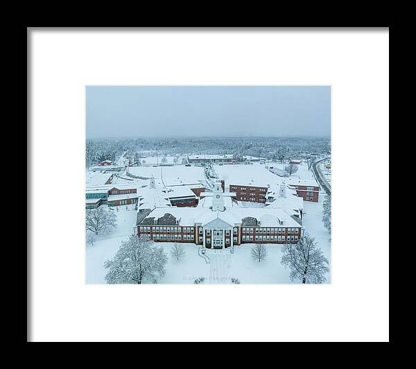  Framed Print featuring the photograph Spaulding High School #5 by John Gisis