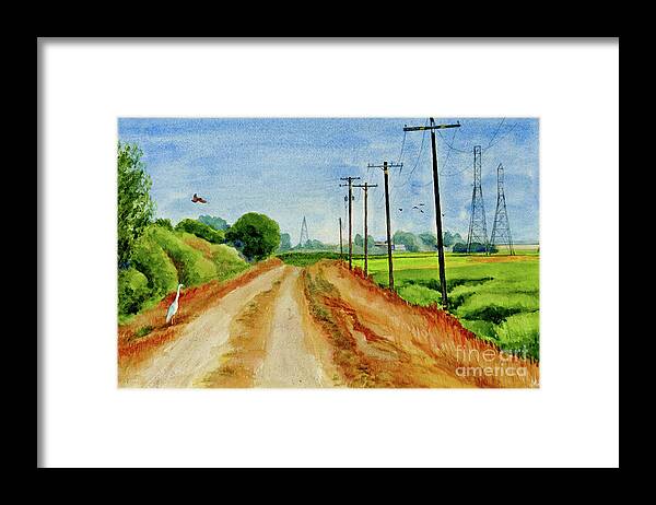 Placer Arts Framed Print featuring the painting #504 Sill's Farm #504 by William Lum