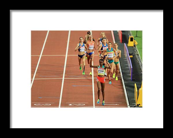 Championship Framed Print featuring the photograph 16th IAAF World Athletics Championships London 2017 - Day Two #6 by Richard Heathcote
