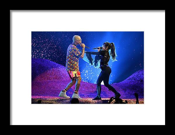 People Framed Print featuring the photograph 2018 Billboard Music Awards - Show #6 by Ethan Miller