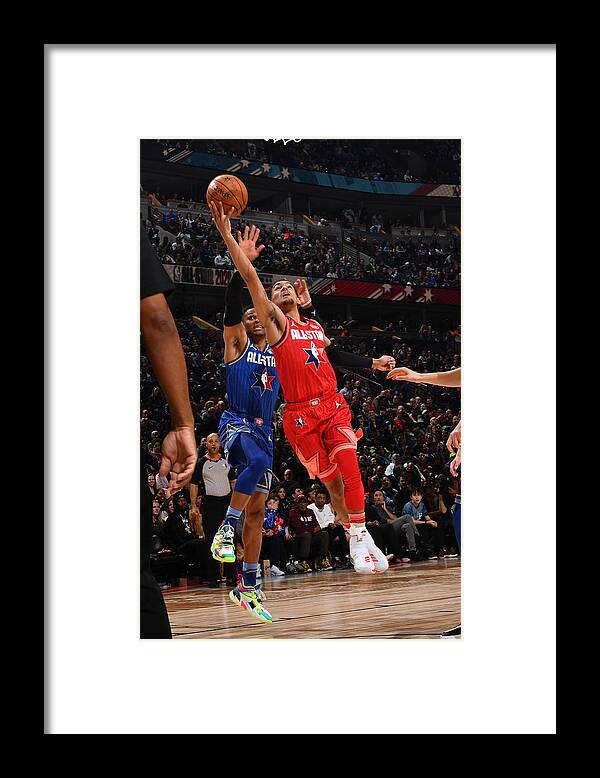 Nba Pro Basketball Framed Print featuring the photograph 69th NBA All-Star Game by Jesse D. Garrabrant