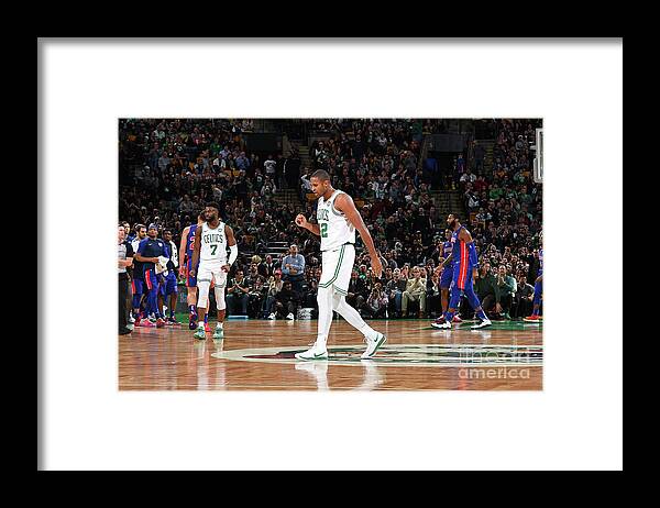 Nba Pro Basketball Framed Print featuring the photograph Al Horford by Brian Babineau