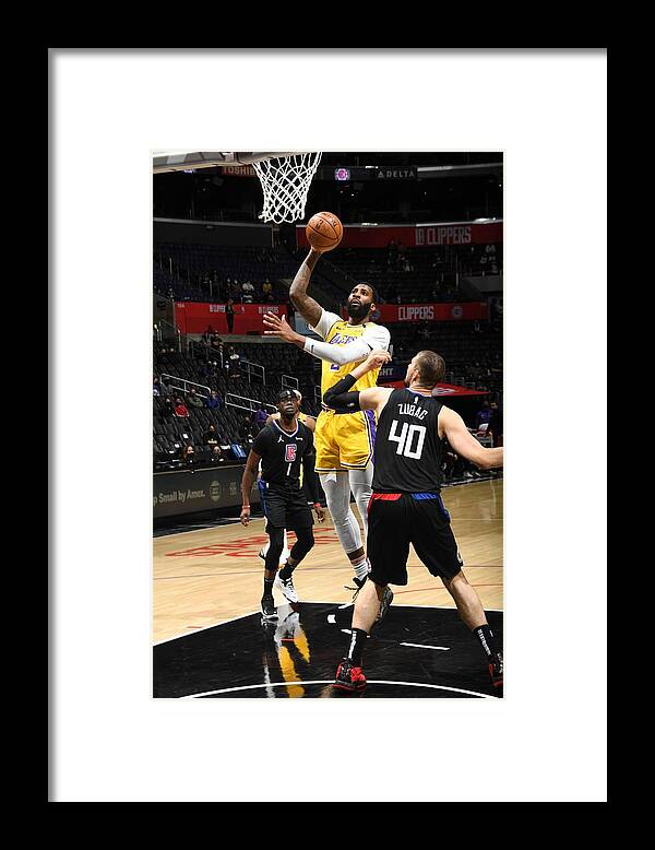 Nba Pro Basketball Framed Print featuring the photograph Andre Drummond by Andrew D. Bernstein