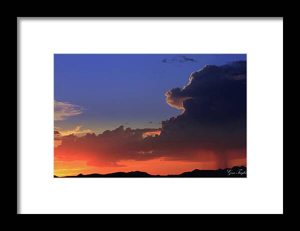 Arizona Framed Print featuring the photograph So Amazing - Signed by Gene Taylor