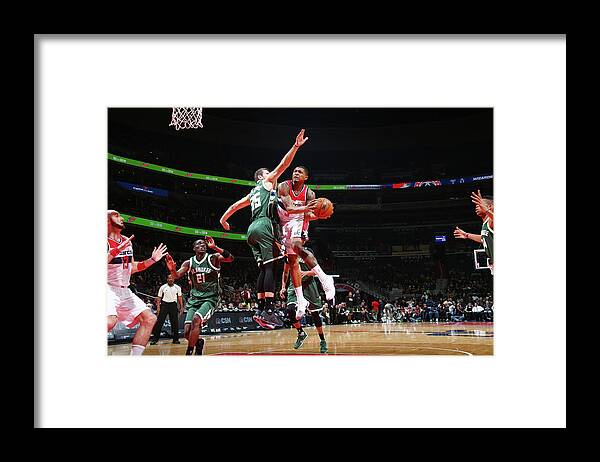 Nba Pro Basketball Framed Print featuring the photograph Bradley Beal by Ned Dishman