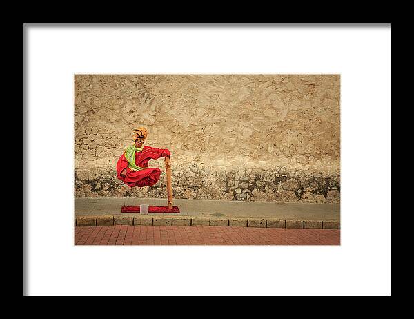 Cartagena Framed Print featuring the photograph Cartagena Bolivar Colombia #6 by Tristan Quevilly