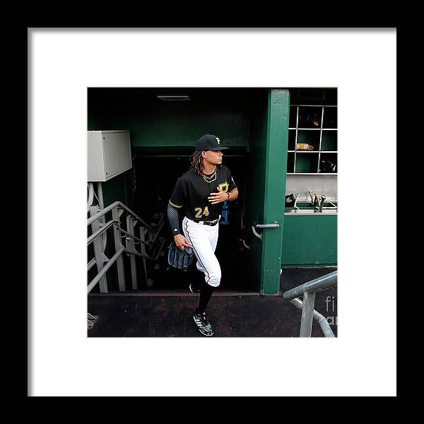 People Framed Print featuring the photograph Chris Archer #6 by Justin K. Aller