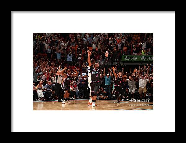 Nba Pro Basketball Framed Print featuring the photograph Dwyane Wade by Issac Baldizon