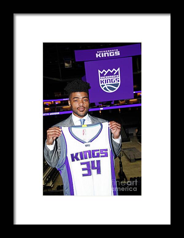 Frank Mason Iii Framed Print featuring the photograph Frank Mason #6 by Rocky Widner