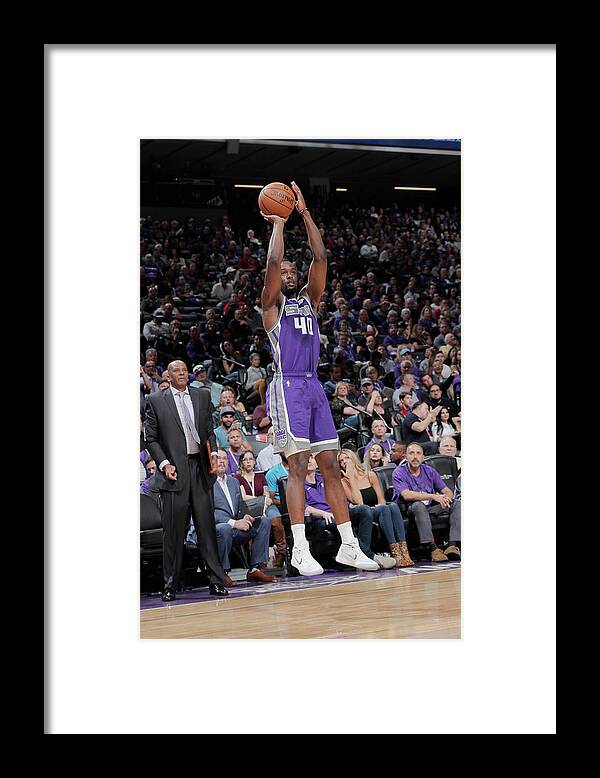 Harrison Barnes Framed Print featuring the photograph Harrison Barnes #6 by Rocky Widner