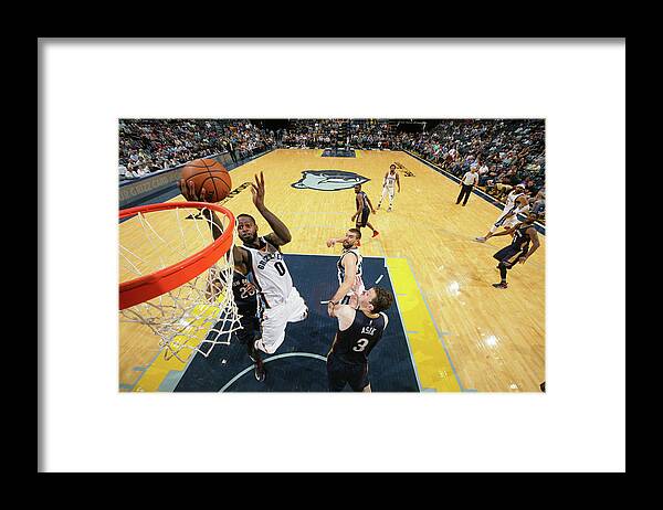 Nba Pro Basketball Framed Print featuring the photograph Jamychal Green by Joe Murphy