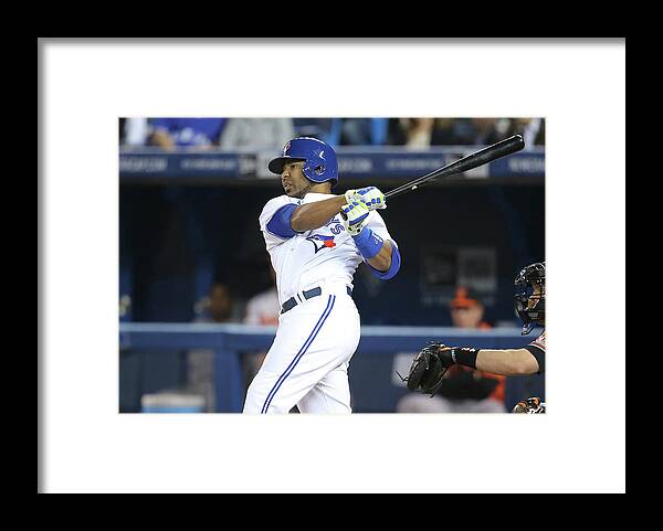 American League Baseball Framed Print featuring the photograph Jay Rogers #6 by Tom Szczerbowski