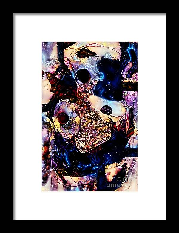 Contemporary Art Framed Print featuring the digital art 6 by Jeremiah Ray