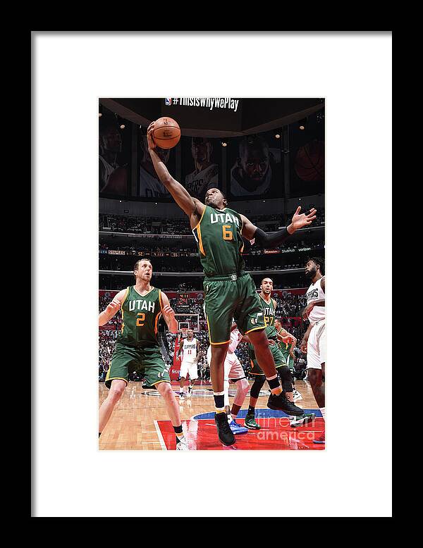Playoffs Framed Print featuring the photograph Joe Johnson by Andrew D. Bernstein