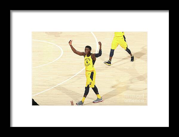 Victor Oladipo Framed Print featuring the photograph Victor Oladipo by Nathaniel S. Butler