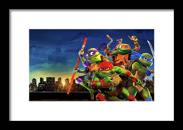 Teenage Mutant Ninja Turtles - Mutant Mayhem 2023 #4 Art Print by Geek N  Rock - Fine Art America