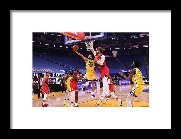 Stephen Curry Framed Print featuring the photograph Stephen Curry by Noah Graham