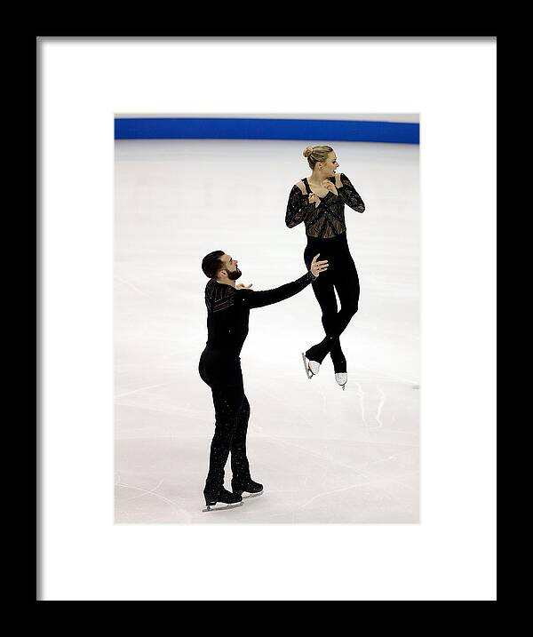 Kansas City Framed Print featuring the photograph 2017 U.S. Figure Skating Championships - Day 1 #7 by Jamie Squire