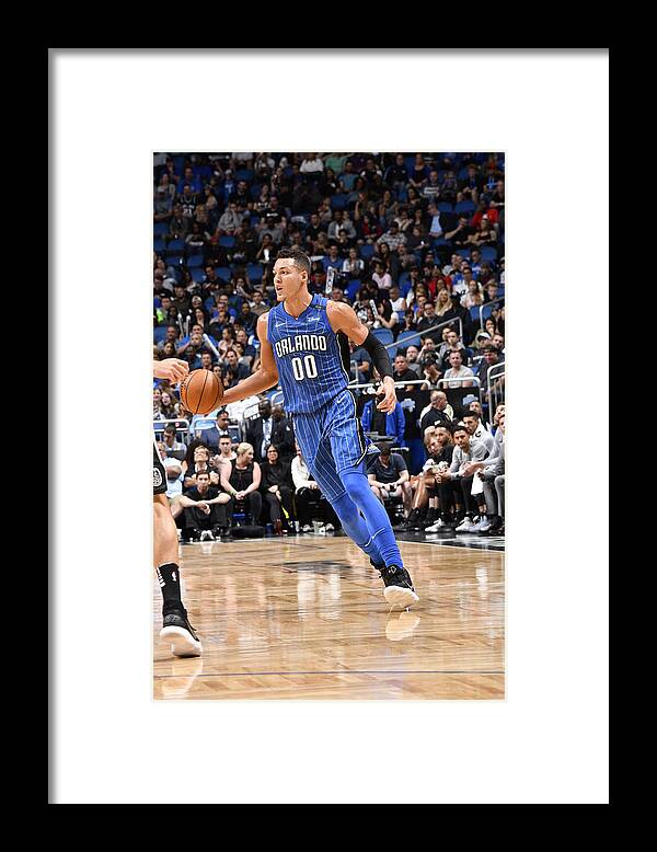 Aaron Gordon Framed Print featuring the photograph Aaron Gordon #7 by Fernando Medina