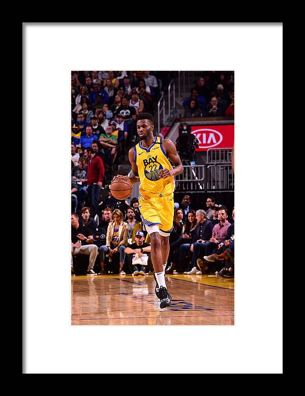 San Francisco Framed Print featuring the photograph Andrew Wiggins by Noah Graham