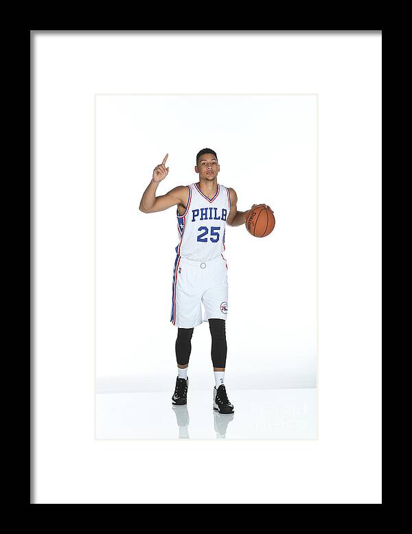 People Framed Print featuring the photograph Ben Simmons by Jesse D. Garrabrant